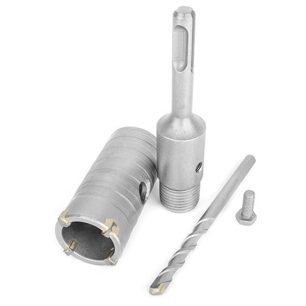 Set: 36 mm concrete core drill + 100 mm SDS Plus adapter Intertool SD-7036