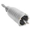 Set: Core drill for concrete 40 mm + Adapter SDS Plus 100 mm Intertool SD-7040