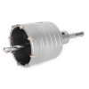 Set: Core drill for concrete 65 mm + Adapter SDS Plus 100 mm Intertool SD-7065
