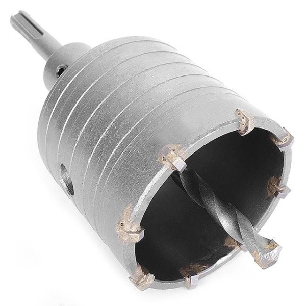 Set: Core drill for concrete 65 mm + Adapter SDS Plus 100 mm Intertool SD-7065