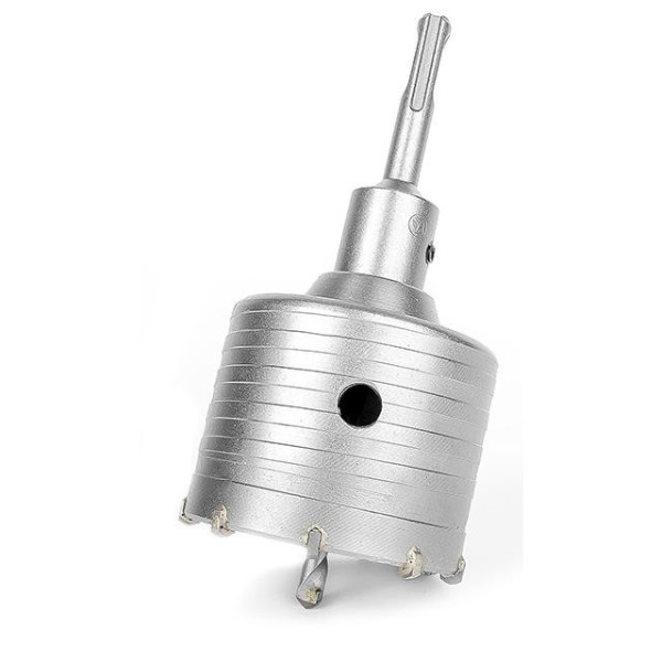 Set: Core drill for concrete 75 mm + Adapter SDS Plus 100 mm Intertool SD-7075