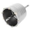 Set: Core drill for concrete 75 mm + Adapter SDS Plus 100 mm Intertool SD-7075