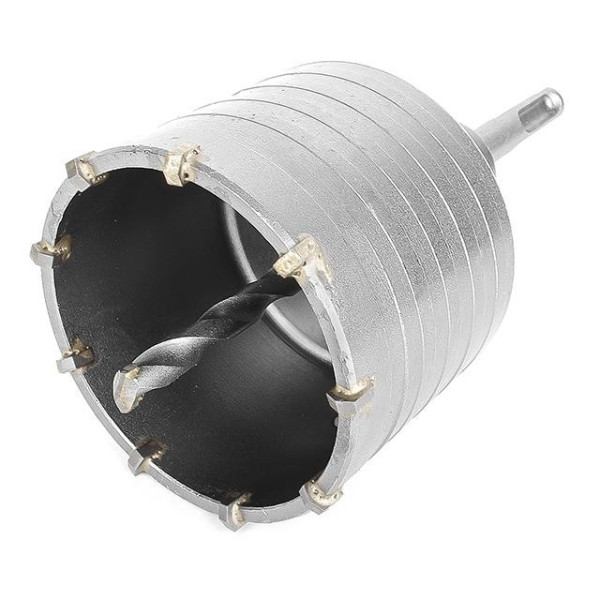 Set: Core drill for concrete 75 mm + Adapter SDS Plus 100 mm Intertool SD-7075