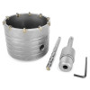 Set: Core drill for concrete 80 mm + Adapter SDS Plus 100 mm Intertool SD-7080