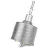 Set: Core drill for concrete 80 mm + Adapter SDS Plus 100 mm Intertool SD-7080