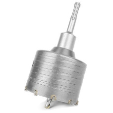 Set: Core drill for concrete 80 mm + Adapter SDS Plus 100 mm Intertool SD-7080