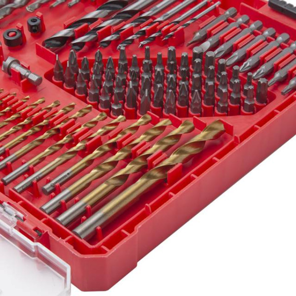 Set of drills, dowels and bits 300 pcs Intertool SD-0051