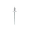 Aluminum rivet 4.0*6.0 mm, pack. 50 pcs Intertool RT-4006