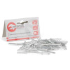 Aluminum rivet 4.0 x 20.0 mm, pack. 50 pcs. Intertool RT-4020