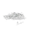 Aluminum rivet 4.0 x 12.0 mm, pack. 50 pcs. Intertool RT-4012