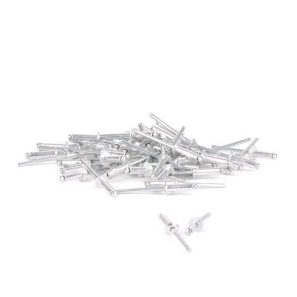 Aluminum rivet 4.8*14.0 mm, pack. 50 pcs Intertool RT-4814