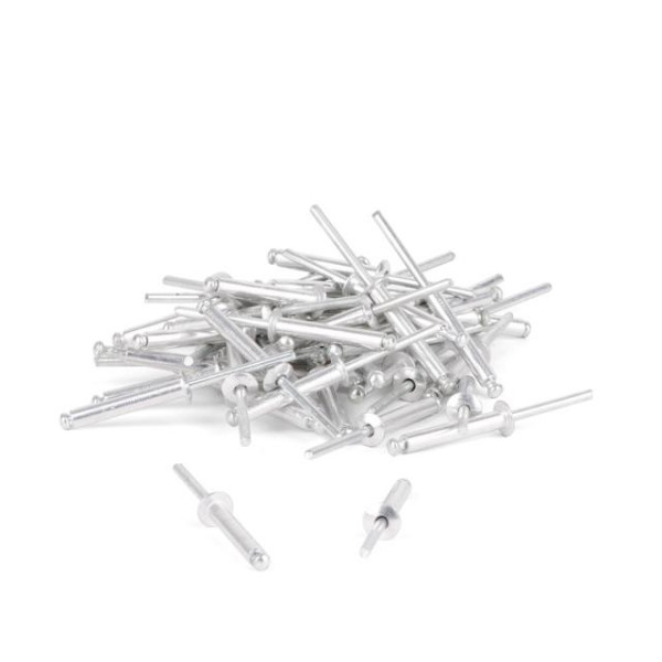 Aluminum rivet 4.8 x 30.0 mm, pack. 50 pcs. Intertool RT-4830