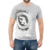 T-shirt gray melange S 100% cotton Intertool SP-2221