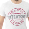 T-shirt light gray melange M 100% cotton Intertool SP-2212