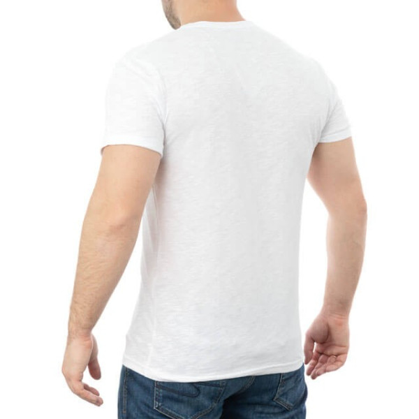 T-shirt light gray melange S 100% cotton Intertool SP-2211