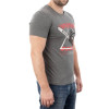 T-shirt dark gray M 95% cotton 5% spandex Intertool SP-2232