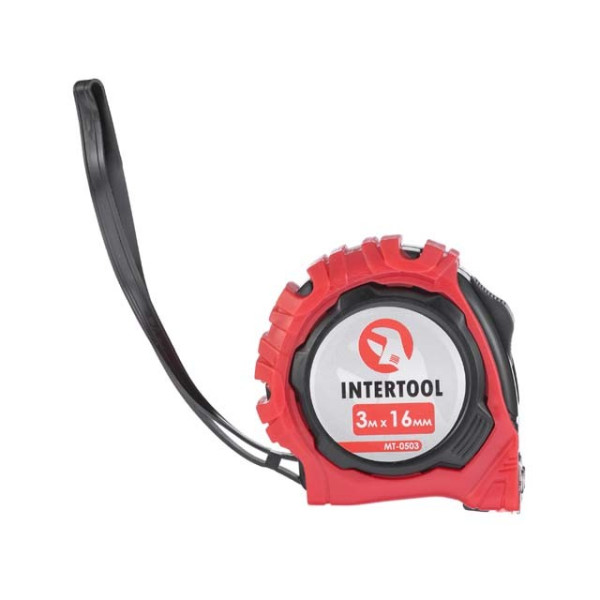 Tape measure with a lock 3 m*16 mm Magnet Intertool MT-0503