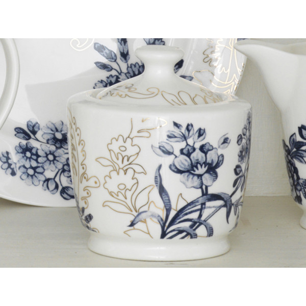 Сахарница CreativeTops Palmers Silk, фарфор, 7х9 см