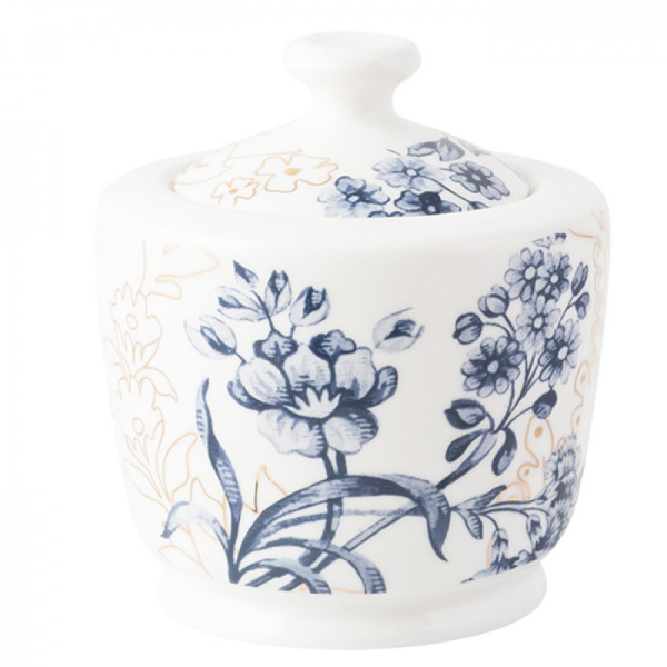 Сахарница CreativeTops Palmers Silk, фарфор, 7х9 см