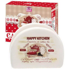 Салфетница Happy Kitchen (длина-10 см, h-8 см) SNT Украина