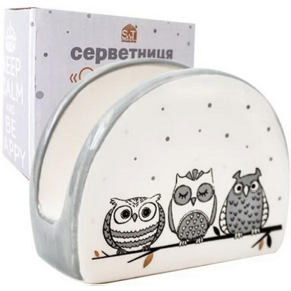 Napkin holder Sovushki (length-10 cm, h-8 cm) SNT Ukraine