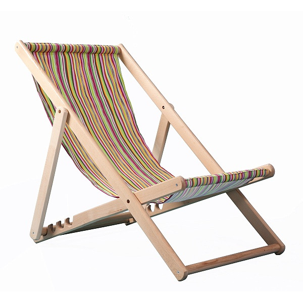 Beach chaise longue made of natural wood SportBaby