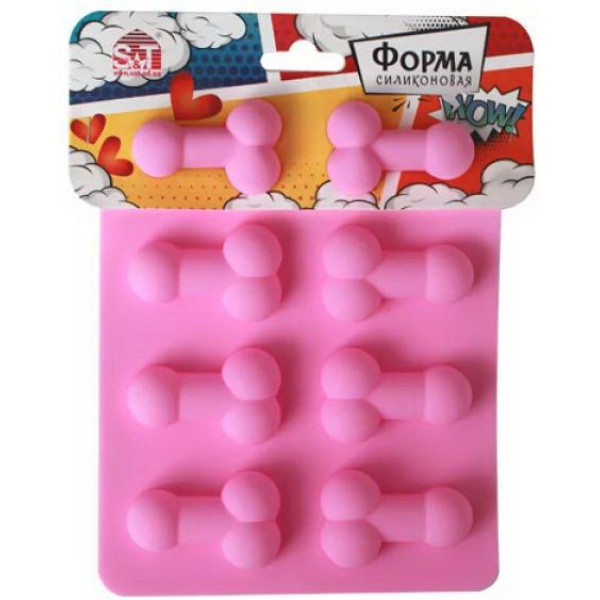 Silicone mold Dickenson 18.3*14.5*1.7 cm SNT Ukraine