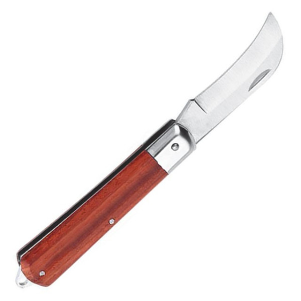 Ніж електрика складаний вигнутий Intertool HT-0561