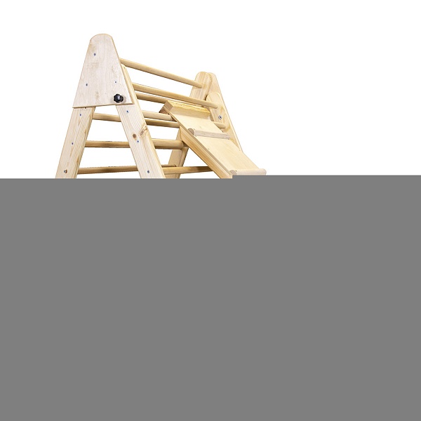 Children's wooden pickler simulator - Varnish with a slide, SportBaby