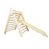 Children's wooden pickler simulator - Varnish with a slide, SportBaby