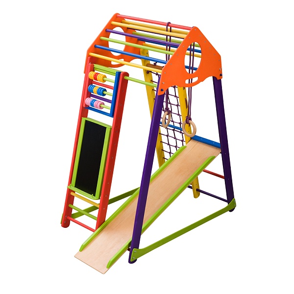 Children's sports complex BambinoWood Color Plus, SportBaby