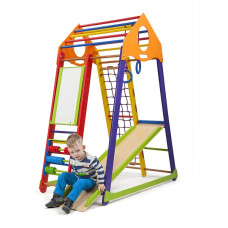 Children's sports complex BambinoWood Color Plus, SportBaby