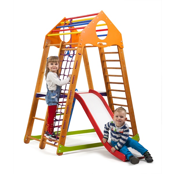 Дитячий спортивний комплекс BambinoWood Plus 2, СпортБебі