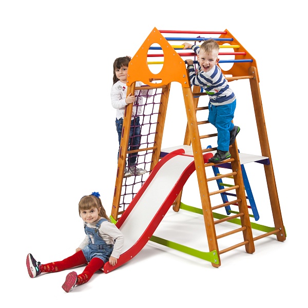 Дитячий спортивний комплекс BambinoWood Plus 2, СпортБебі