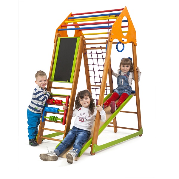 Children's sports complex BambinoWood Plus, SportBaby
