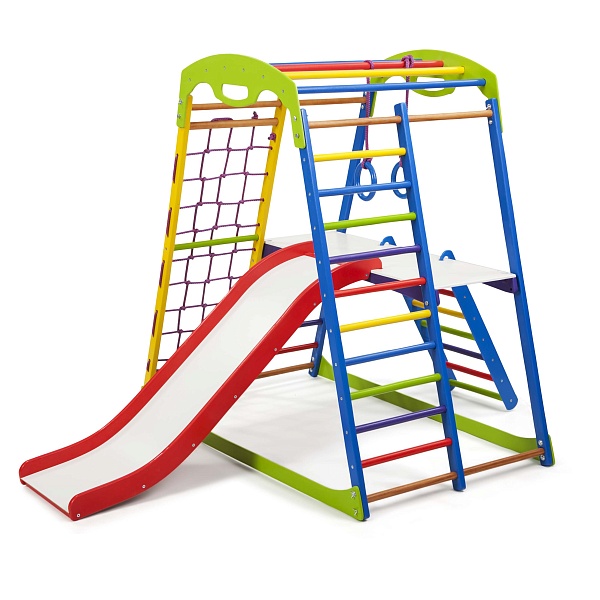 Children's sports complex for home SportWood Plus 2, SportBaby