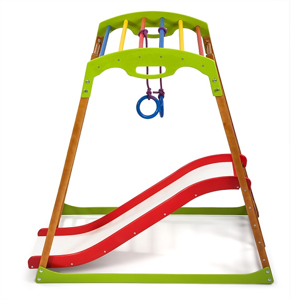 Children's sports complex for home Wood Plus 1, SportBaby