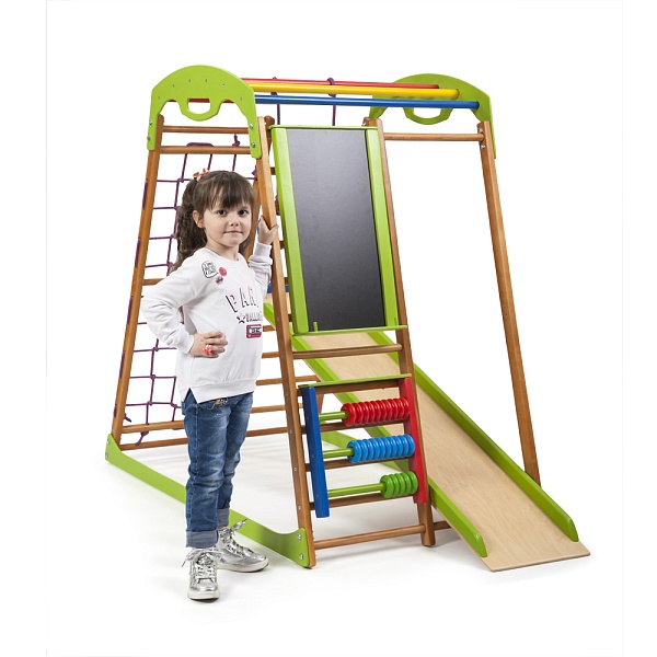 Children's sports complex for home Wood Plus, SportBaby
