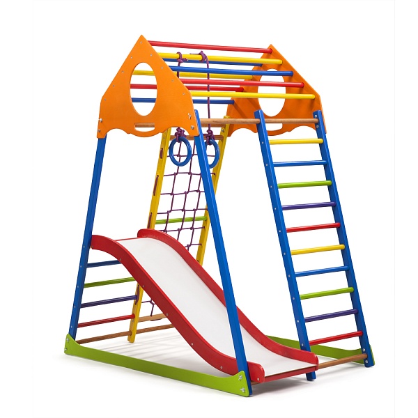 Дитячий спортивний комплекс KindWood Color Plus 1, СпортБебі