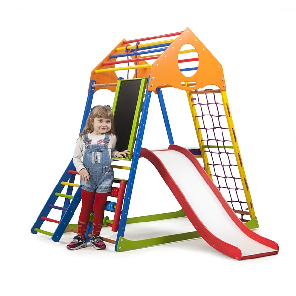 Children's sports complex KindWood Color Plus 3, SportBaby