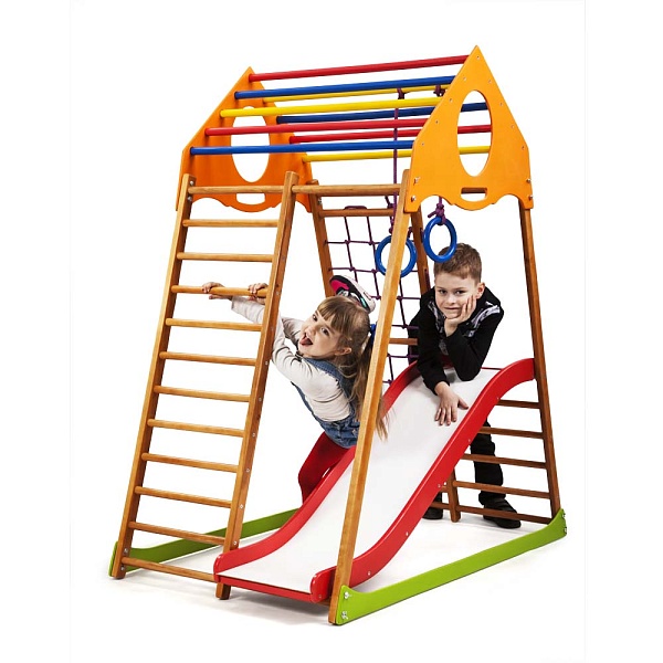 Children's sports complex for home KindWood Plus 1, SportBaby