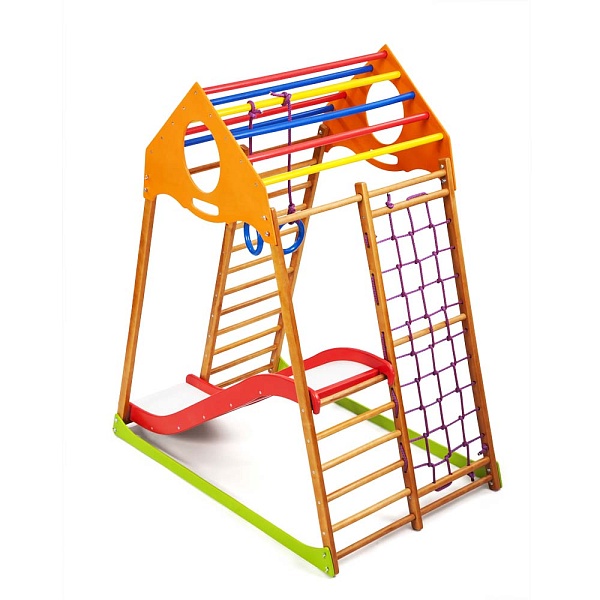 Children's sports complex for home KindWood Plus 1, SportBaby