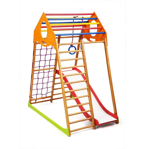 Children's sports complex for home KindWood Plus 1, SportBaby