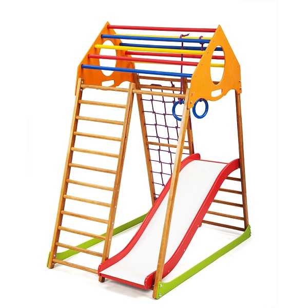 Children's sports complex for home KindWood Plus 1, SportBaby