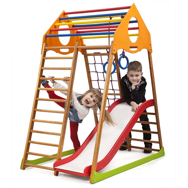 Children's sports complex for home KindWood Plus 1, SportBaby