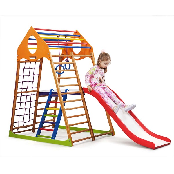 Children's sports complex for home KindWood Plus 2, SportBaby