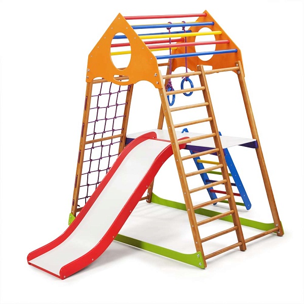 Children's sports complex for home KindWood Plus 2, SportBaby