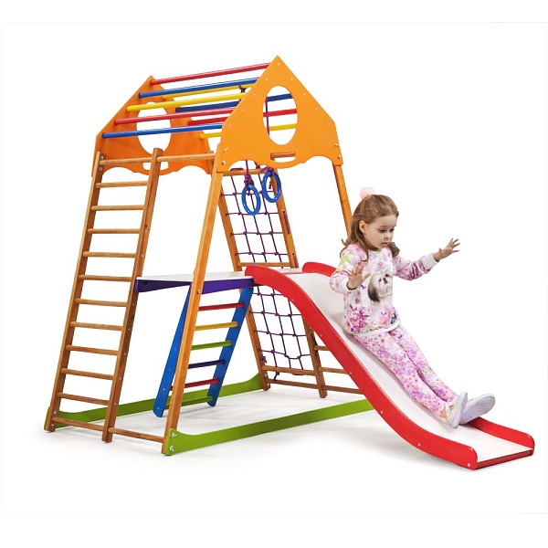 Children's sports complex for home KindWood Plus 2, SportBaby