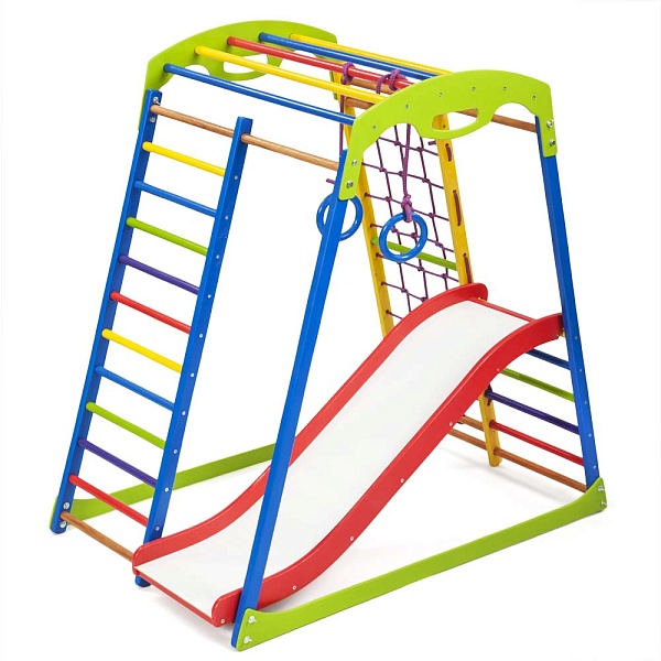 Children's sports complex for home SportWood Plus 1, SportBaby