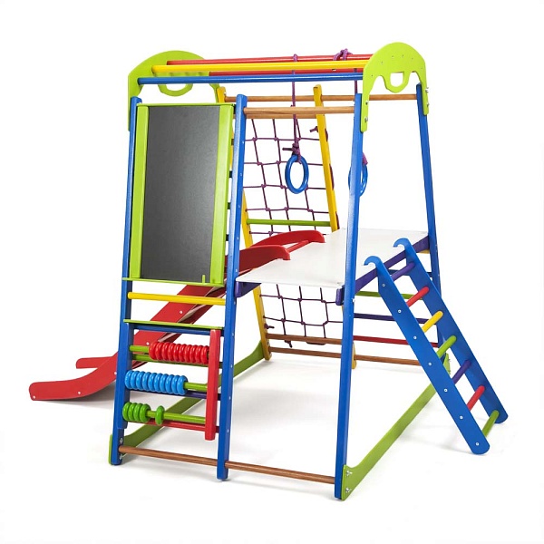 Дитячий спортивний комплекс для дому SportWood Plus 3, СпортБебі
